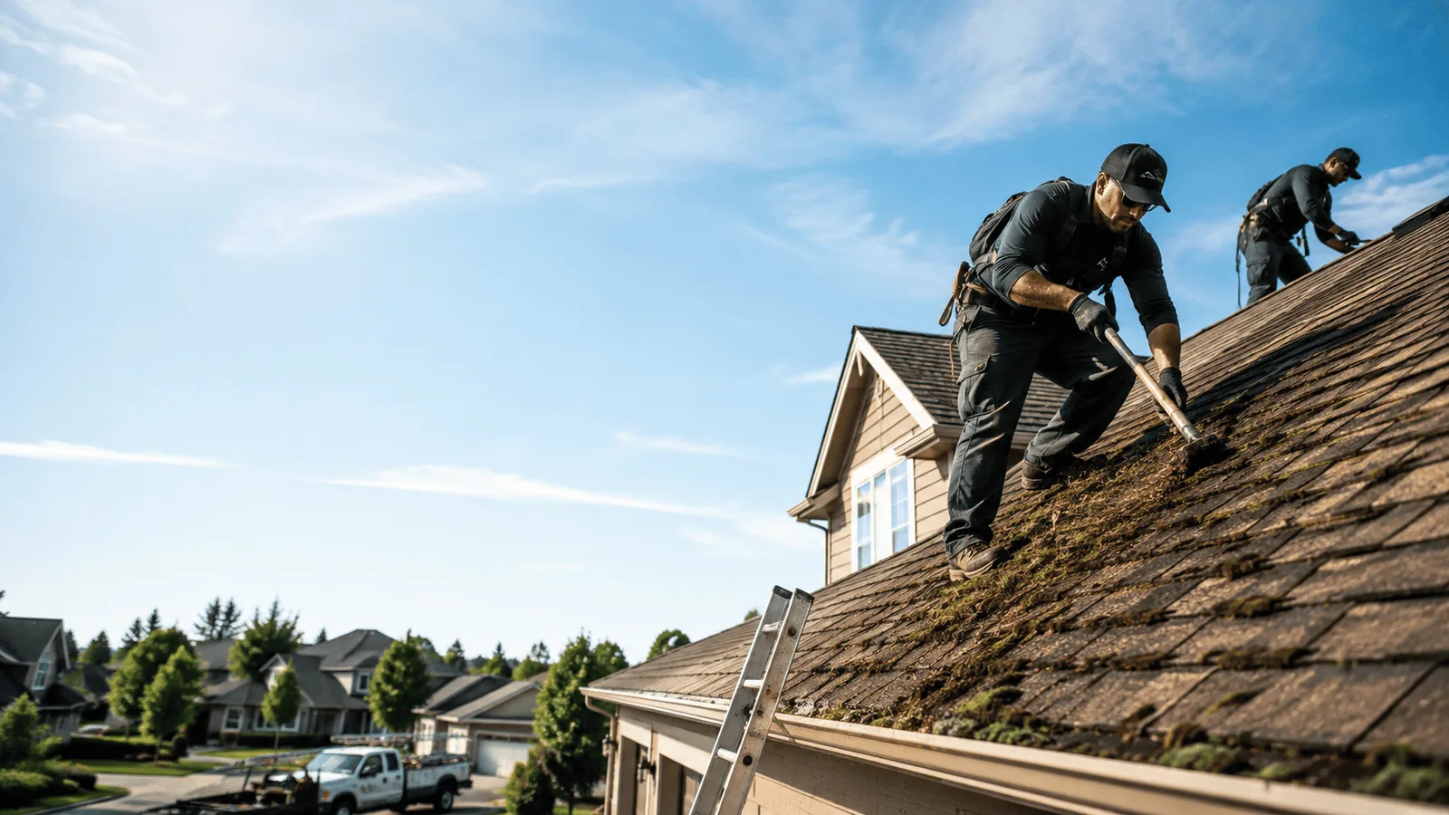 Roof Moss Removal in Harker Heights, TX near me